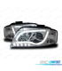 FARI A LED AUDI A3 8P 03-08 CON LUCE DIURNA TRU DRL ECE-R87 CROMATI