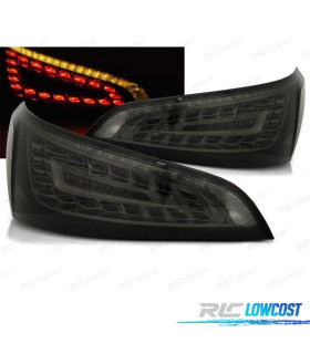 FANALI PER AUDI Q5 08-12 LED SFONDO NERO AFFUMICATO