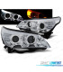 FARI BMW E60 03-07 ANGEL EYES CCFL FONDO CROMATO