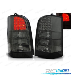 FANALI MERCEDES VITO W638 95-03 LED FONDO CROMATO AFFUMICATO