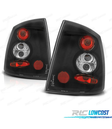 FANALI PER OPEL ASTRA G 2P 4P 97-04 FONDO NERO LOOK LEXUS