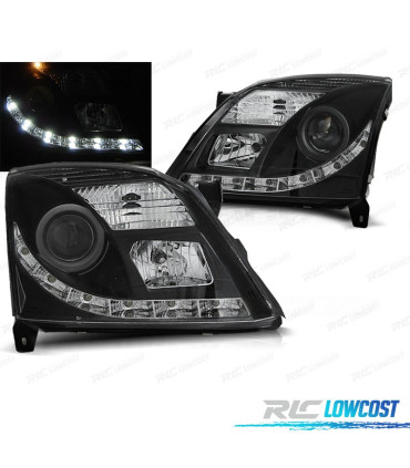 FARI OPEL VECTRA C 02-05 TRU DRL FONDO NERO
