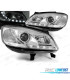 FARI OPEL ZAFIRA 99-05 LUCE DIURNA A LED FONDO CROMATO