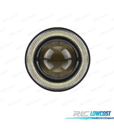 PROIETTORI LASER LED 1200LM 30W LUCE LED ANABBAGLIANTI OCCHIO ANGEL DRL