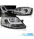 FARI TRU DRL PER VOLKSWAGEN VW JETTA VI 11-14 CROMATI