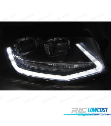 FARI VOLKSWAGEN VW T6 LUCE DIURNA CARAVELLE 15-19 NERO