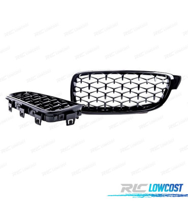 GRIGLIE BMW F32 F33 F36 13-16 LOOK M4 NERO DIAMANTE