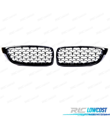 GRIGLIE BMW F32 F33 F36 13-16 LOOK M4 NERO DIAMANTE