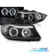 FARI BMW E90 E91 05-08 ANGEL EYES CCFL FONDO NERO