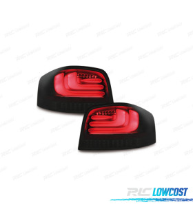 FANALI PER AUDI A3 8P 03-09 CARDNA FULL LED NERO AFFUMICATO