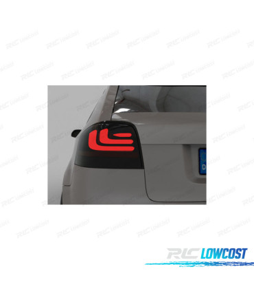 FANALI PER AUDI A3 8P 03-09 CARDNA FULL LED NERO AFFUMICATO