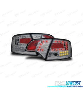 FANALI AUDI A4 B7 04-08 AVANT LED SCURI