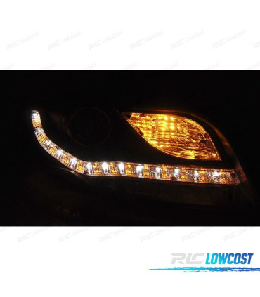 FARI PER AUDI A4 B7 04-08 CROMATO