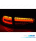 FANALI AUDI A4 B8 12-15 SEDAN LED ROSSO AFFUMICATO A LED DI ORIGINE