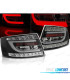 FANALI PER AUDI A6 C6 04-08 SEDAN LED NERI 7PIN