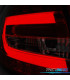 FANALI PER AUDI A6 C6 04-08 SEDAN LED ROSSO AFFUMICATO 7 PIN