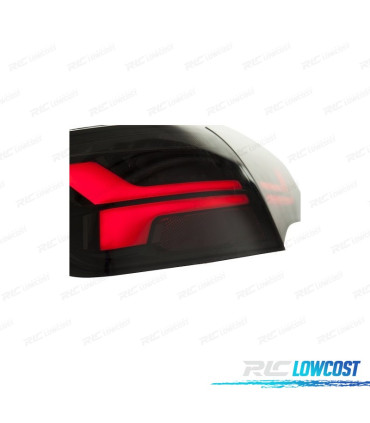 FANALI AUDI A6 4F 04-11 AVANT LED DINAMICI NERO AFFUMICATO