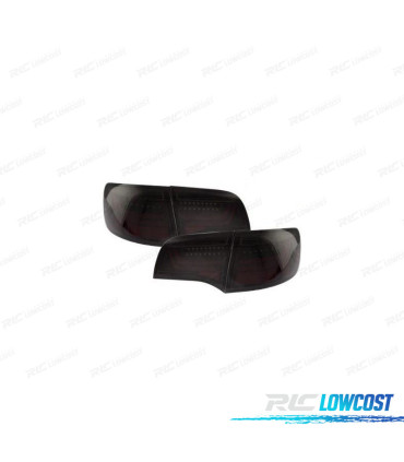 FANALI AUDI A6 4F 04-11 AVANT LED DINAMICI NERO AFFUMICATO