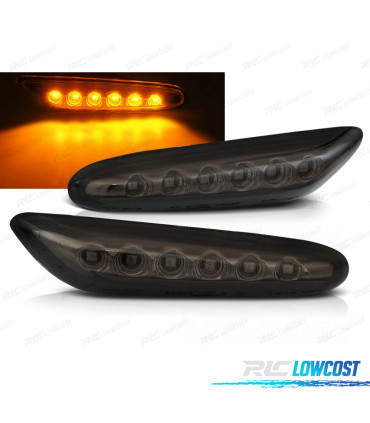 LUCI DI RETROMARCIA LATERALI PER BMW E46 01-05 A LED FUMÉ