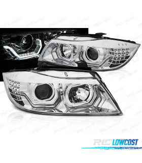 FARI BMW E90 E91 05-08 ANGEL EYES 3D CROMATI