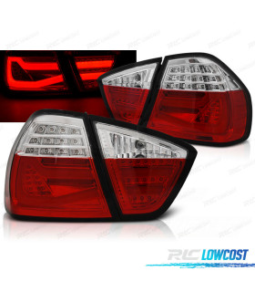 FANALI BMW E90 LIMOUSINE 05-08 LED ROSSO CHIARO