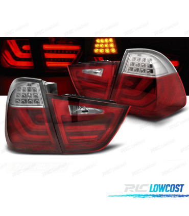 FANALI BMW E91 09-11 LED ROSSO CHIARO