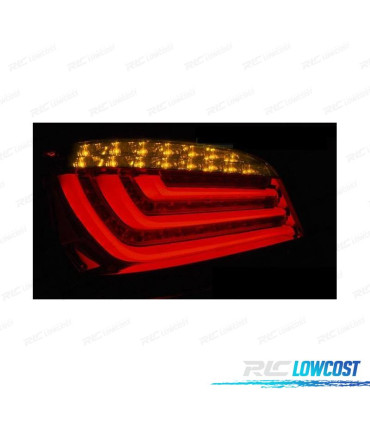 FANALI BMW E60 03-07 A LED BAR SCURI