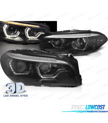 FARI BMW F10 F11 10-13 XENON DRL NERO