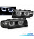 FARI PER BMW E38 94-01 ANGEL EYES LED NERO
