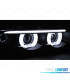 FARI PER BMW E38 94-01 ANGEL EYES LED NERO