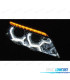 FARI PER BMW Z4 E89 09-13 ANGEL EYES LED DINAMICI CROMATI XENON