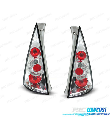 FANALI CITROEN C3 02-05 CROMATI