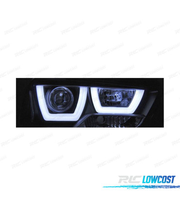 FARI PER DODGE CHARGER 11-15 A LED NERI