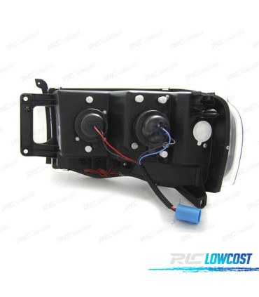 FARI PER DODGE RAM 02-06 TUBO LED NERO