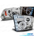 FARI PER DODGE RAM 09-11 LED OCCHI ANGELI CROMATI