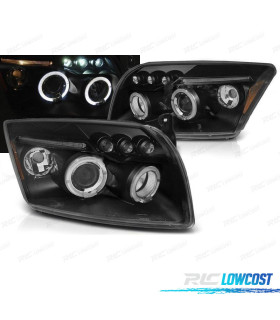 FARI PER DODGE CALIBER 06-12 ANGEL EYES LED NERI