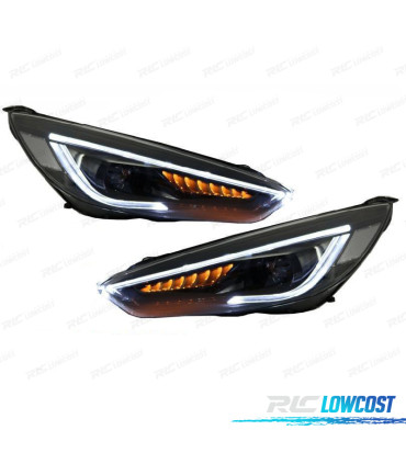 FARI PER FORD FOCUS MK3 15-17 A LED DINAMICI