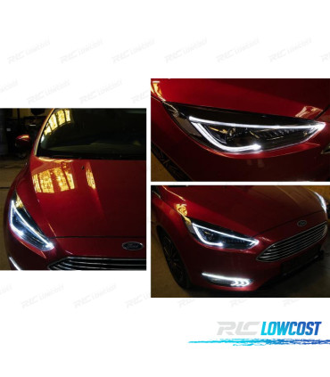 FARI PER FORD FOCUS MK3 15-17 A LED DINAMICI