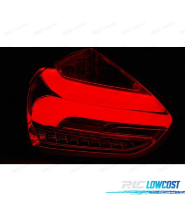 FANALI FORD FOCUS MK3 15-18 FULL LED DINAMICI AFFUMICATI