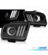 FARI PER FORD MUSTANG 04-09 TUBO LUMINOSO NERO