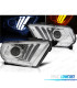 FARI PER FORD MUSTANG MKV 10-13 A LED DINAMICI CROMATI
