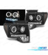 FARI PER FORD F150 08-14 ANGEL EYES LED NERO