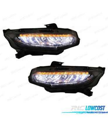 FARI HONDA CIVIC MK10 FC FK 16- FULL LED DINAMICI