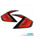 FANALI PER HONDA CIVIC MK10 LIMOUSINE FC FK 16- FULL LED ROSSO NERO