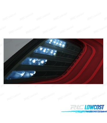 FANALI PER HONDA CIVIC MK10 LIMOUSINE FC FK 16- FULL LED ROSSO NERO