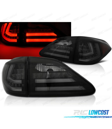FANALI LEXUS RX III 350 09-12 A LED DINAMICI NERO