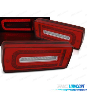 FANALI PER MERCEDES W463 07-17 FULL LED ROSSO CHIARO