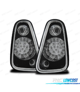FANALI MINI COOPER R50 R53 01-06 LED NERI