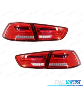 FANALI MITSUBISHI LANCER 07-17 FULL LED DINAMICI