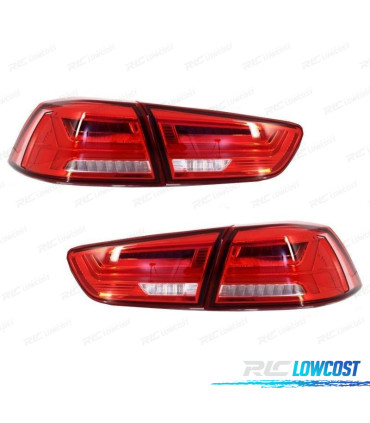 FANALI MITSUBISHI LANCER 07-17 FULL LED DINAMICI
